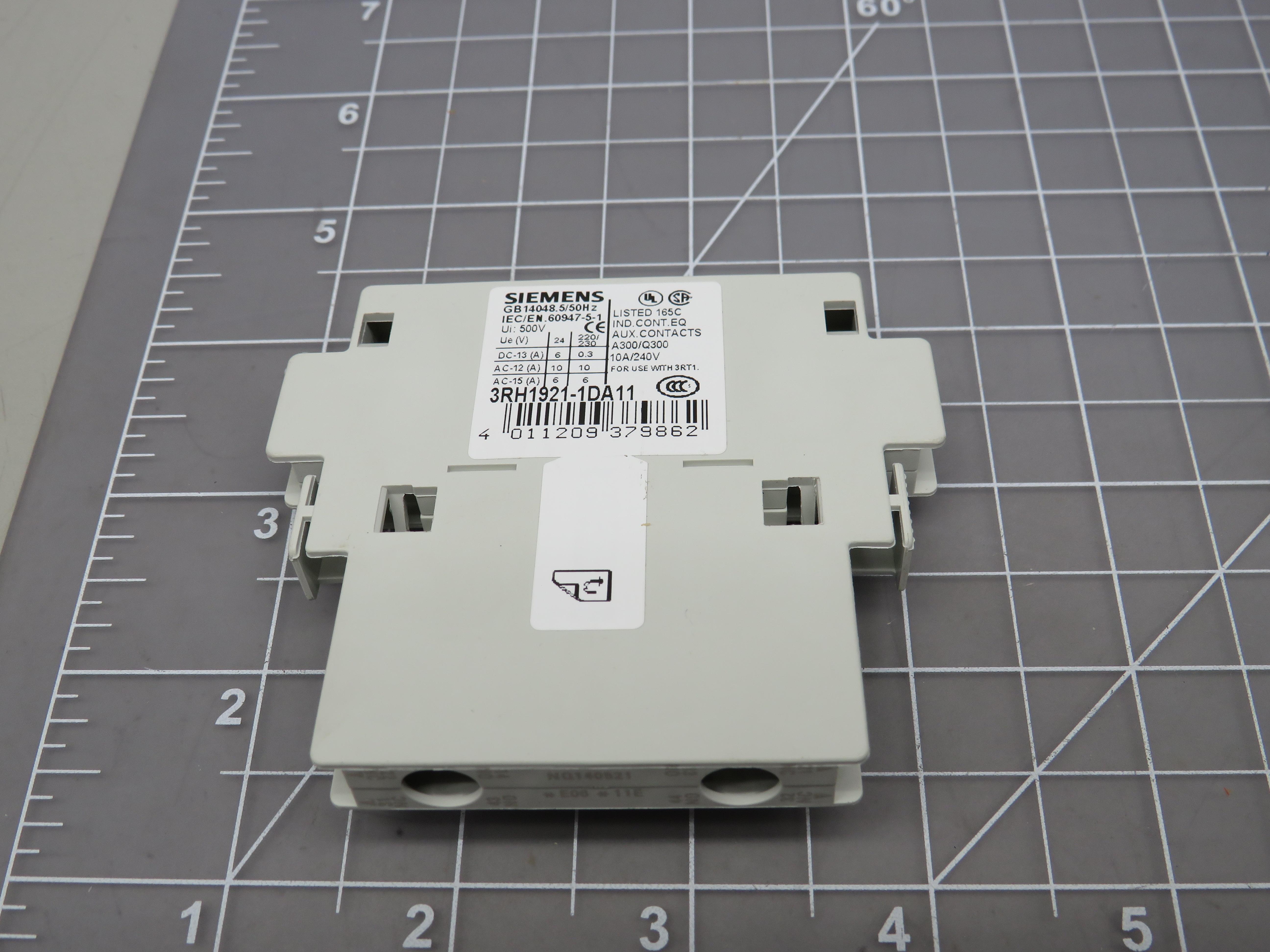 Siemens 3RH1921-1DA11 Auxiliary Contact Blocks T158924 | eBay